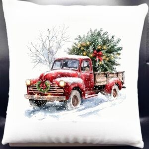 Christmas Truck Pressure Activated Massage Pillow